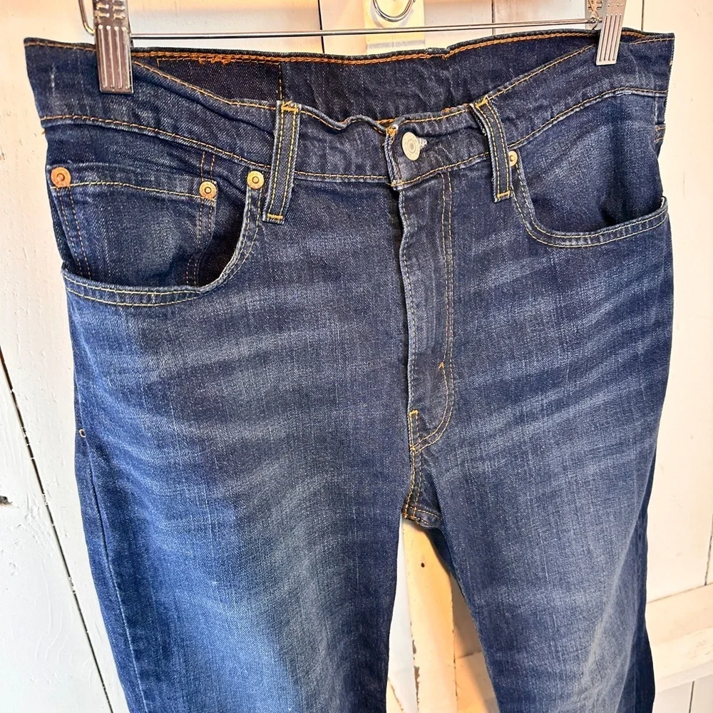 Levi Strauss 527 Slim Bootcut Men’s Jeans Dark Wash W34 L30